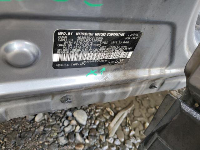 2020 MITSUBISHI ECLIPSE CR - JA4AS3AA3LZ035634