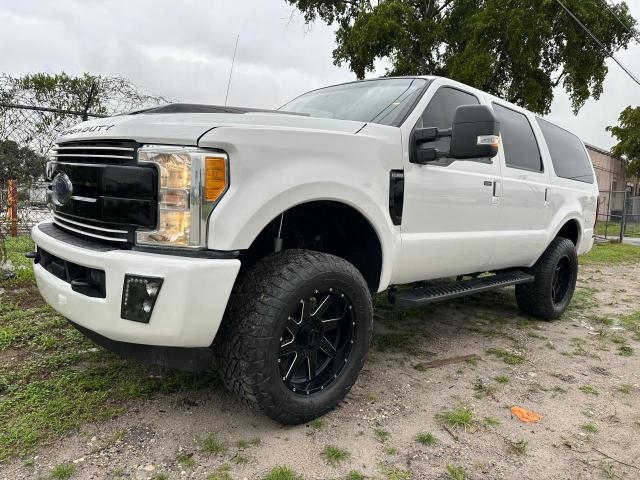 FORD EXCURSION 2004 white 4dr spor diesel 1FMSU43P44EA90772 photo #1