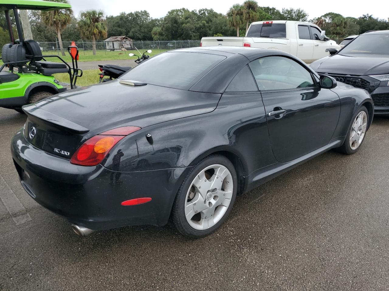 LEXUS SC 430 2005 black  gas JTHFN48YX50064985 photo #4