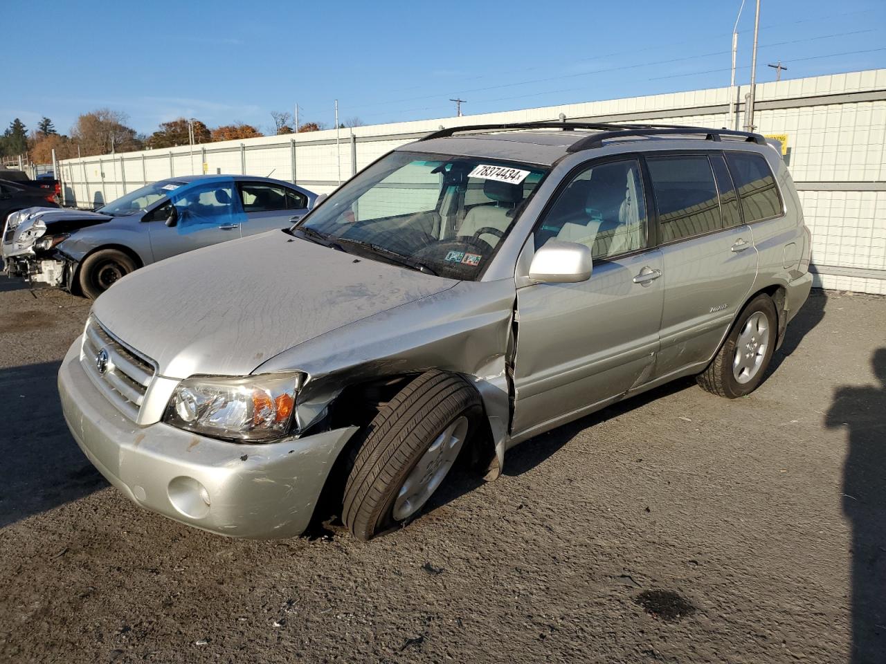 Lot #2952412378 2007 TOYOTA HIGHLANDER