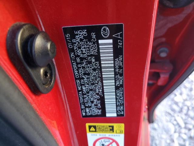 2015 LEXUS CT 200 JTHKD5BH7F2231244