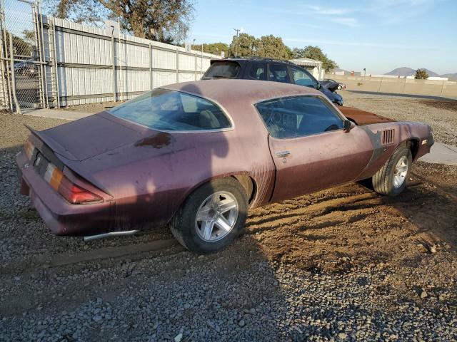 CHEVROLET CAMARO 1979 red   1Q87L9L631450 photo #4