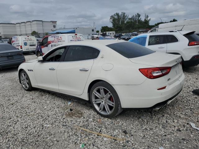 MASERATI QUATTROPOR 2014 white sedan 4d gas ZAM56RRA5E1081109 photo #3