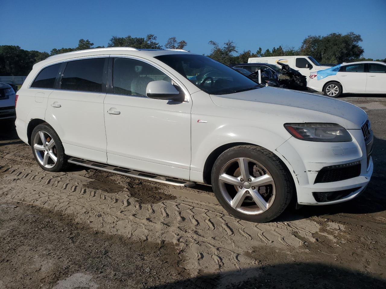 Lot #3033356812 2014 AUDI Q7 PRESTIG