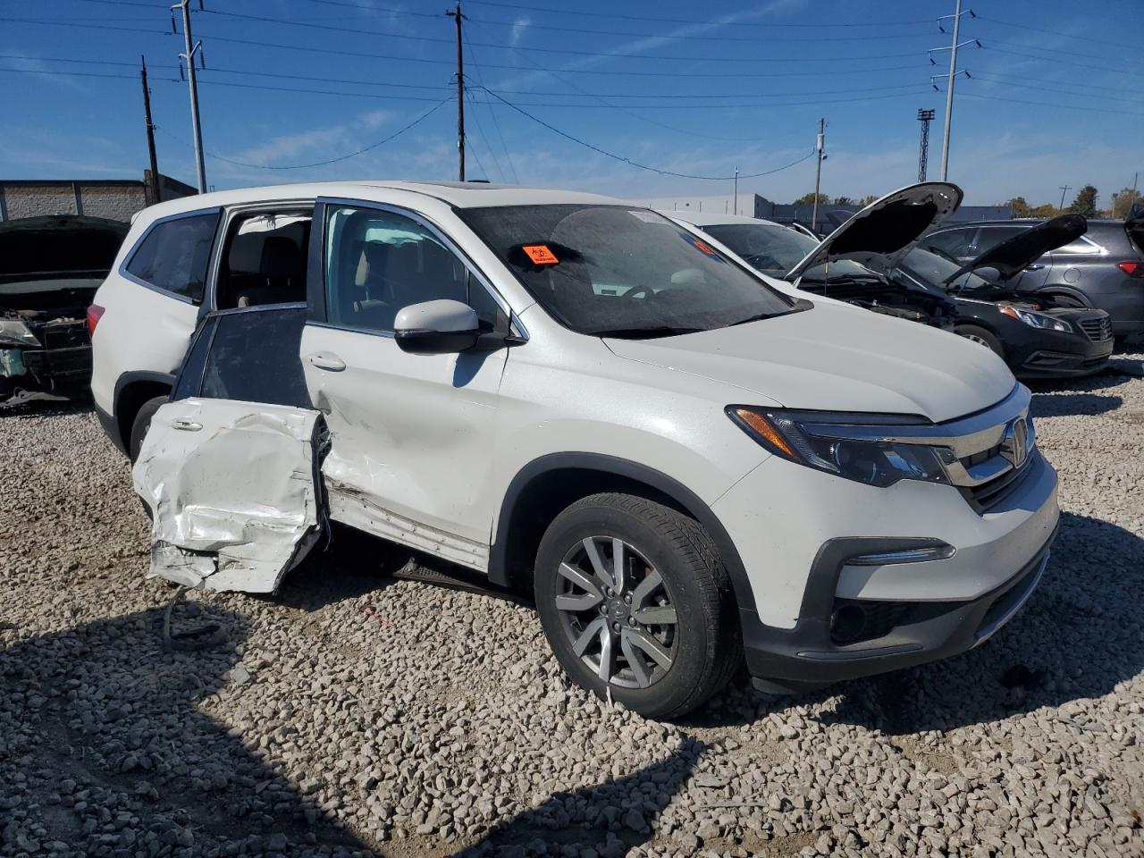 Lot #2991391953 2021 HONDA PILOT EXL