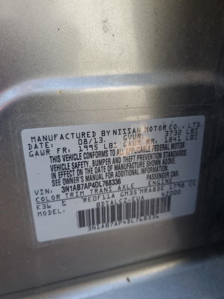 Lot #3025876491 2013 NISSAN SENTRA S