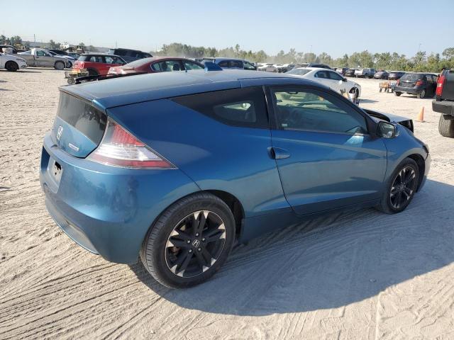 HONDA CR-Z 2015 blue  hybrid engine JHMZF1D41FS003462 photo #4