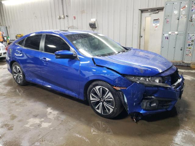 VIN 19XFC1F78HE033553 2017 Honda Civic, Exl no.4