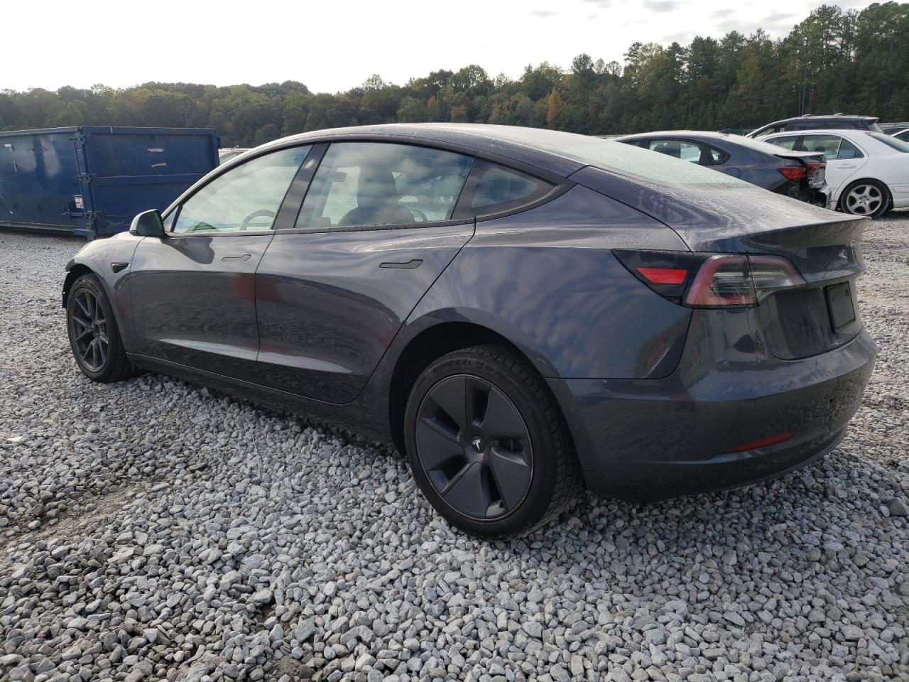 Lot #3006504146 2021 TESLA MODEL 3