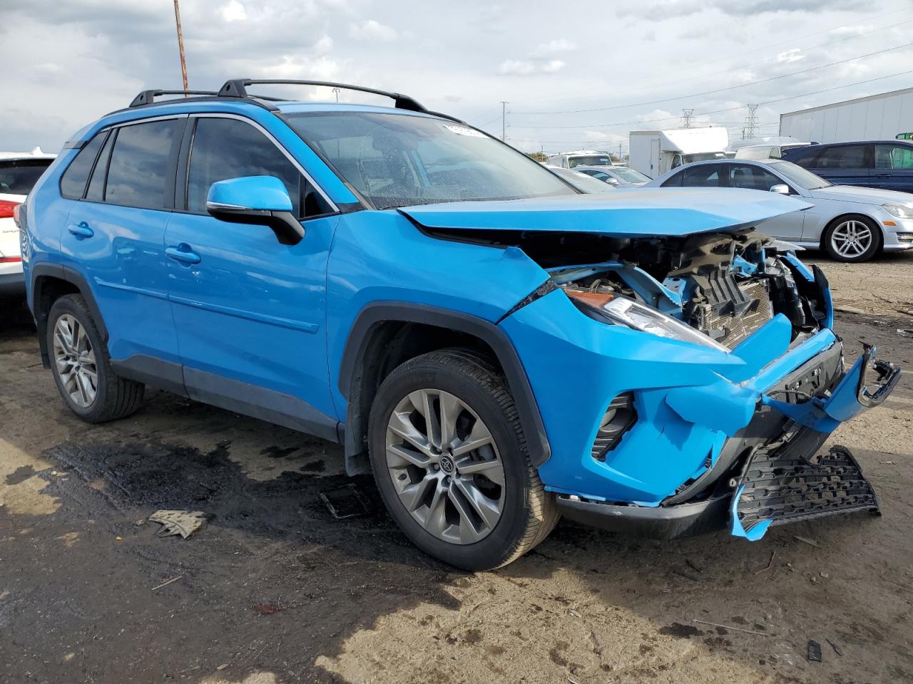 Lot #2974746222 2021 TOYOTA RAV4 XLE P