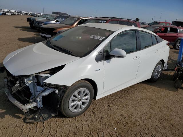 TOYOTA PRIUS NIGH 2022 white  hybrid engine JTDKAMFU4N3181942 photo #1