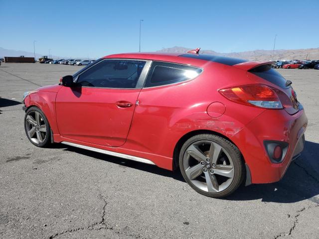 HYUNDAI VELOSTER T 2013 red coupe 3d gas KMHTC6AE5DU163819 photo #3