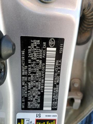 2018 TOYOTA CAMRY L - 4T1B11HK1JU153879