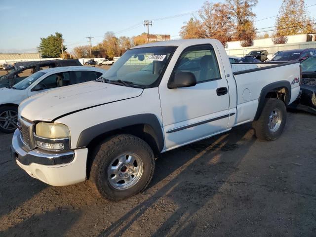 GMC NEW SIERRA 2003 white pickup gas 1GTEK14V43Z264365 photo #1