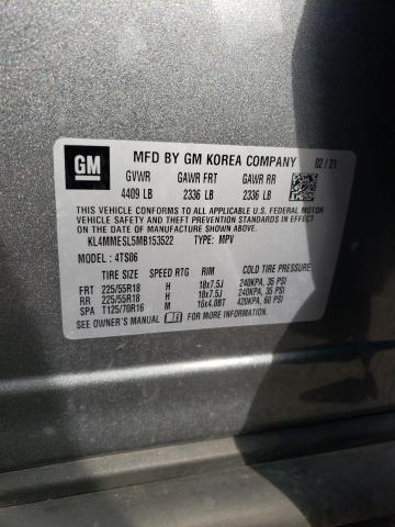 2021 BUICK ENCORE GX - KL4MMESL5MB153522