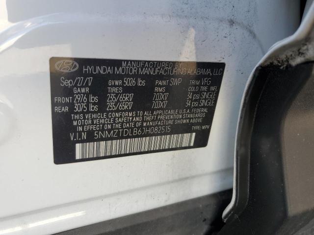 2018 HYUNDAI SANTA FE S - 5NMZTDLB6JH082515