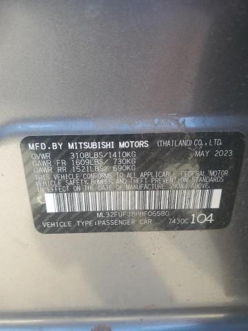 2023 MITSUBISHI MIRAGE G4 - ML32FUFJ8PHF06580