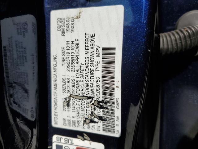 2021 ACURA RDX ADVANC - 5J8TC2H75ML008750