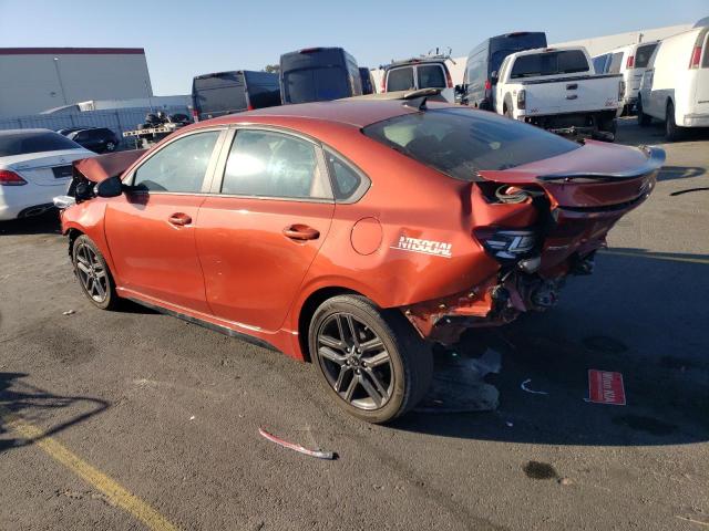 KIA FORTE GT L 2020 orange  gas 3KPF34AD7LE248705 photo #3