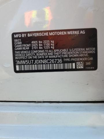 2022 BMW M340I - 3MW5U7J0XN8C26736