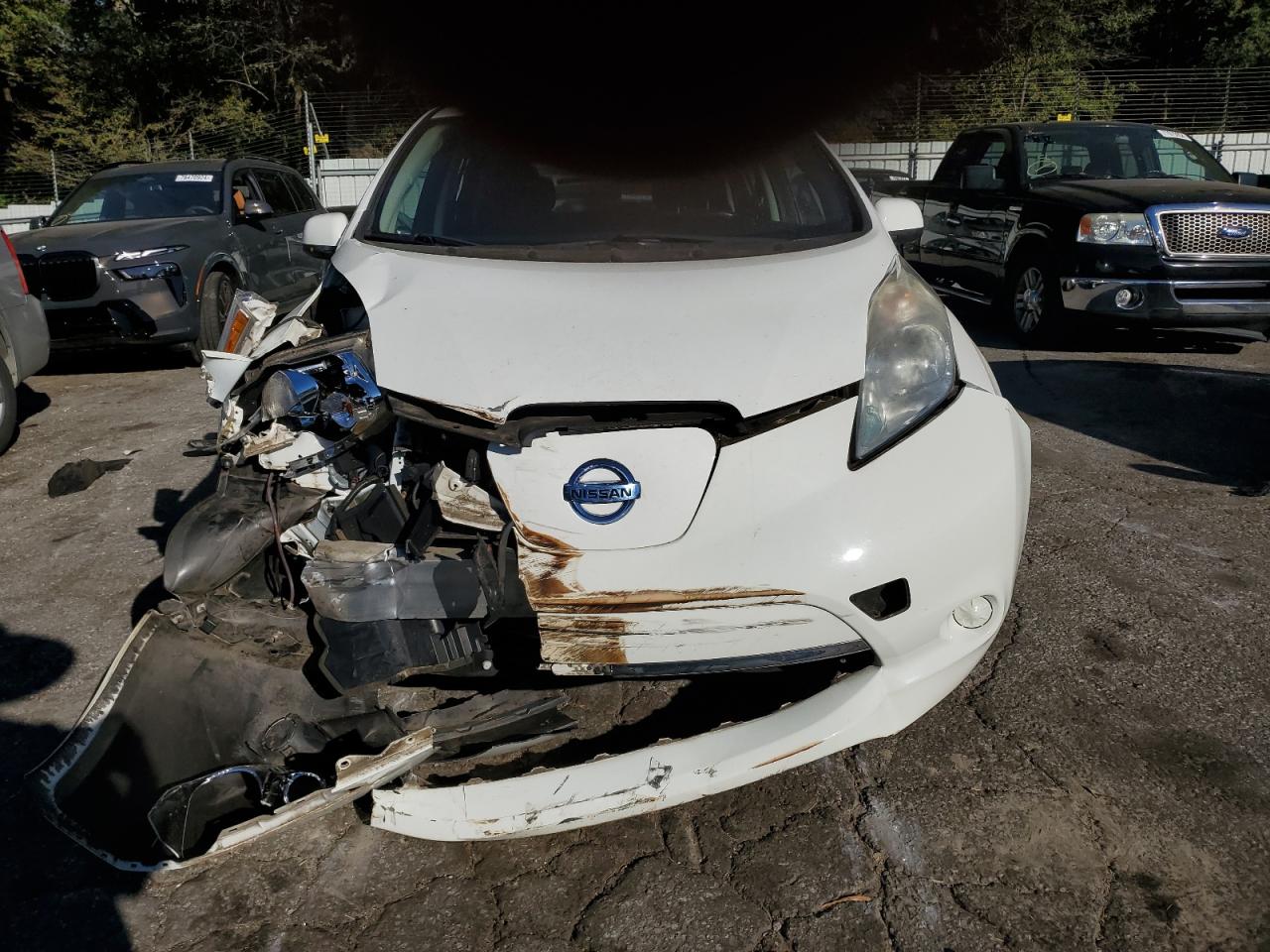 Lot #2923637602 2015 NISSAN LEAF S