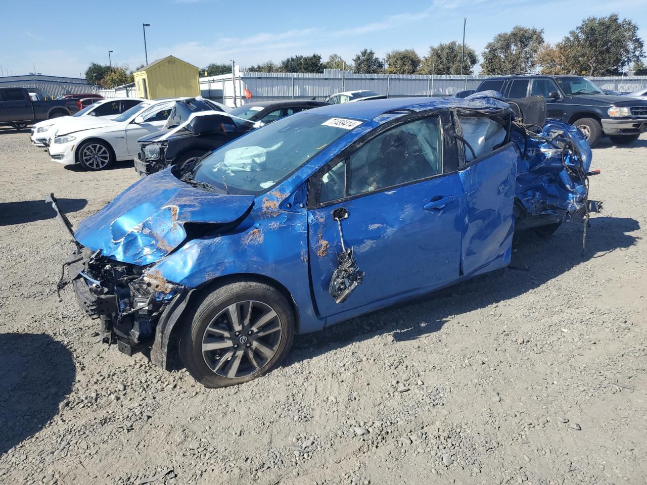 Lot #3020598928 2021 NISSAN VERSA SV