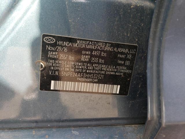 2017 HYUNDAI SONATA SE - 5NPE24AF3HH532321