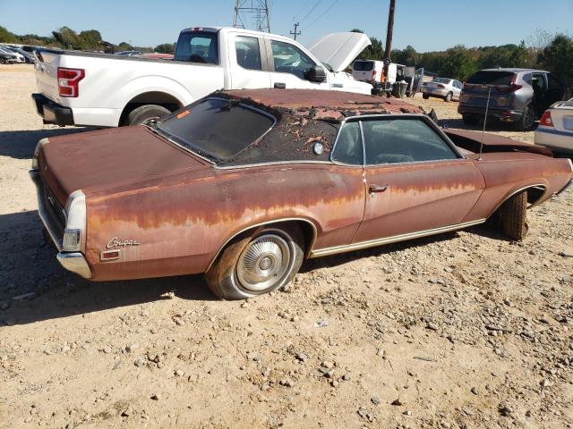 MERCURY COUGAR XR7 1969 red   9R93H505711 photo #4