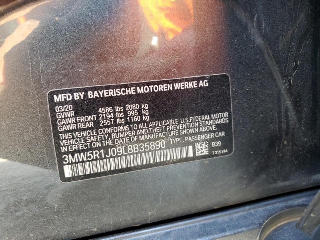 VIN 3MW5R1J09L8B35890 2020 BMW 3 SERIES no.13