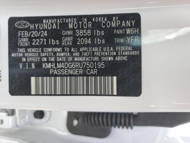 2024 HYUNDAI ELANTRA SE - KMHLM4DG6RU750195
