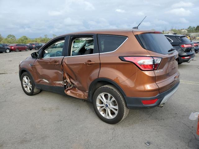 FORD ESCAPE SE 2017 orange  gas 1FMCU9GD9HUD47390 photo #3