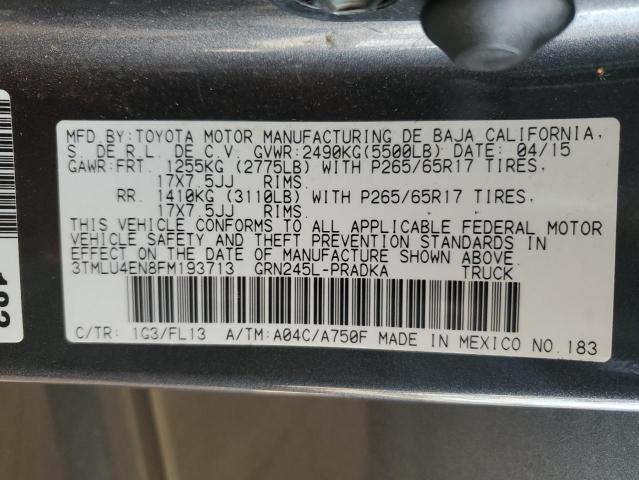 2015 TOYOTA TACOMA DOU - 3TMLU4EN8FM193713