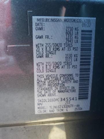 2023 INFINITI QX60 SENSO - 5N1DL1GS0PC345541