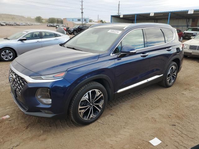 Vin: 5nms5caa6kh067420, lot: 75953224, hyundai santa fe limited 20191