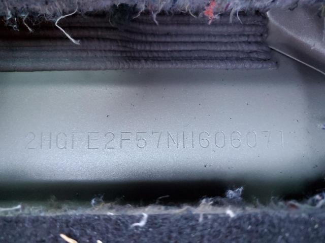 2022 HONDA CIVIC SPOR - 2HGFE2F57NH606071