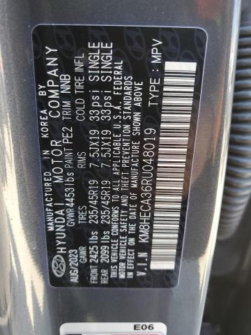 VIN KM8HECA36RU048019 2024 Hyundai Kona, Limited no.14