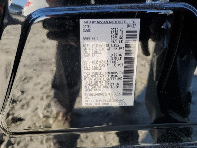 2017 INFINITI QX60 - 5N1DL0MM0HC546535