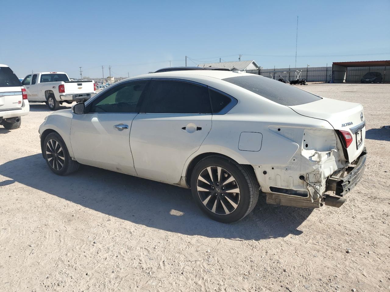 NISSAN ALTIMA 2.5 2016 white  gas 1N4AL3AP0GC160130 photo #3