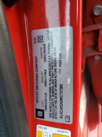 2021 CHEVROLET SPARK LS - KL8CA6SA9MC737360