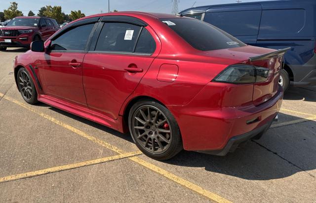 MITSUBISHI LANCER EVO 2012 red sedan 4d gas JA32W8FV0CU019216 photo #4