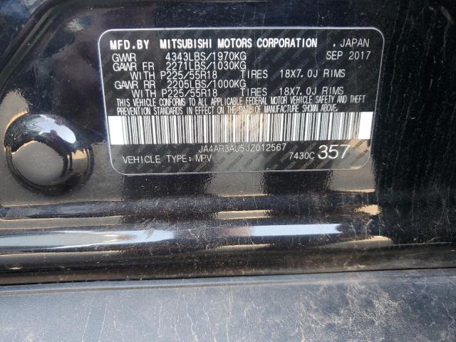 2018 MITSUBISHI OUTLANDER - JA4AR3AU5JZ012567