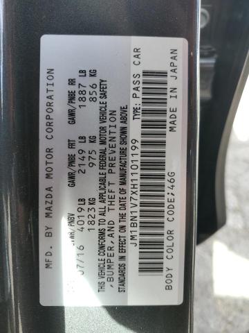2017 MAZDA 3 TOURING - JM1BN1V7XH1101199