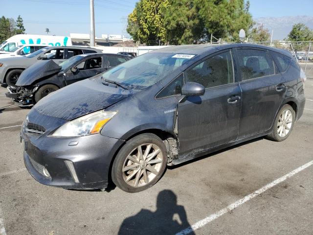 TOYOTA PRIUS V 2012 gray  hybrid engine JTDZN3EU2C3015902 photo #1