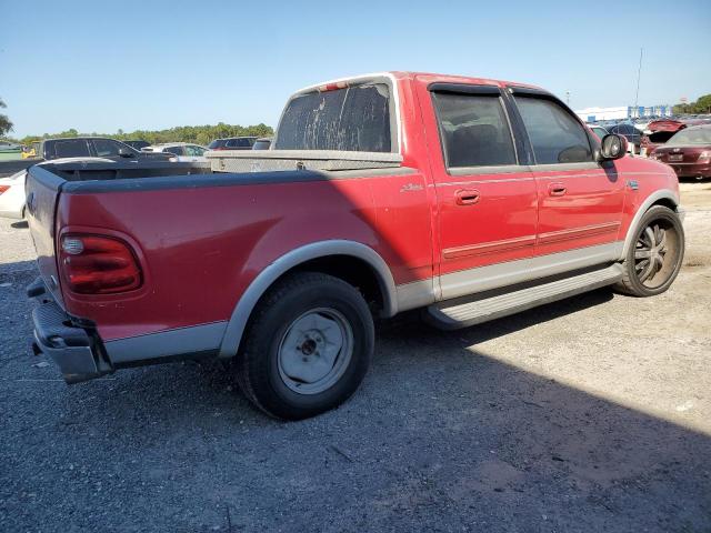 FORD F150 SUPER 2001 red  gas 1FTRW07L31KE64220 photo #4