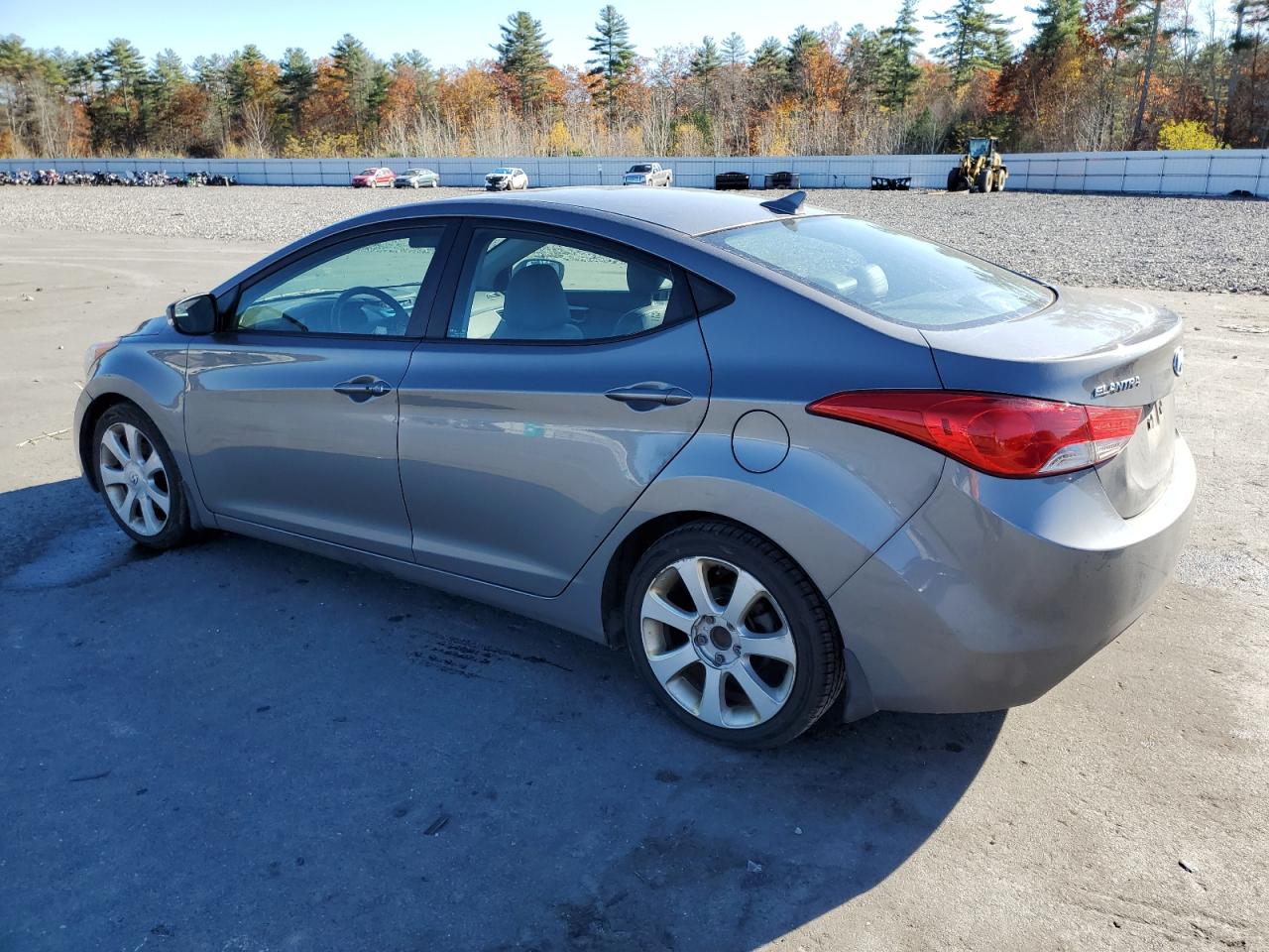 Lot #3024755215 2013 HYUNDAI ELANTRA GL