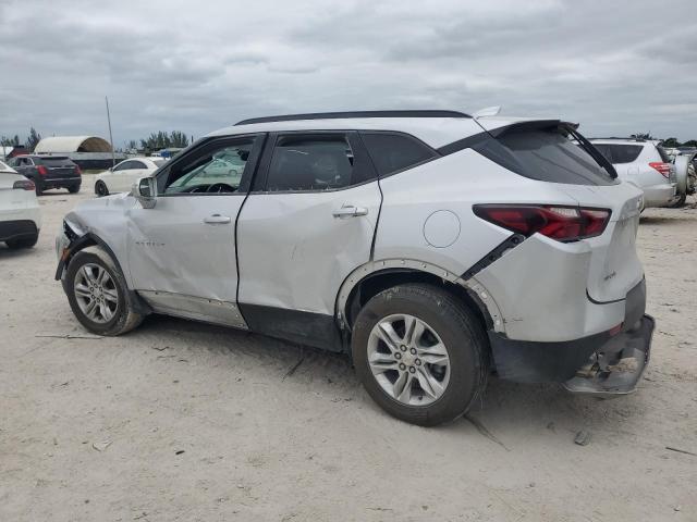 CHEVROLET BLAZER 2LT 2020 silver  gas 3GNKBCRSXLS631030 photo #3