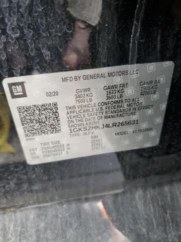 2020 GMC YUKON XL D - 1GKS2HKJ4LR265631