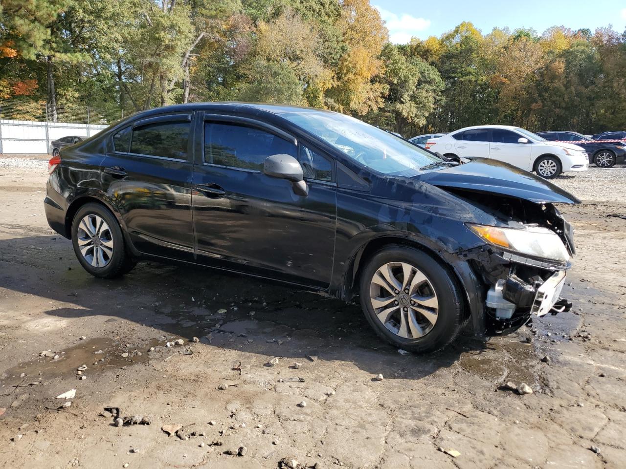 Lot #2993869326 2014 HONDA CIVIC LX