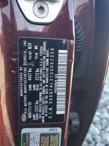 2016 KIA OPTIMA LX - 5XXGT4L31GG062356