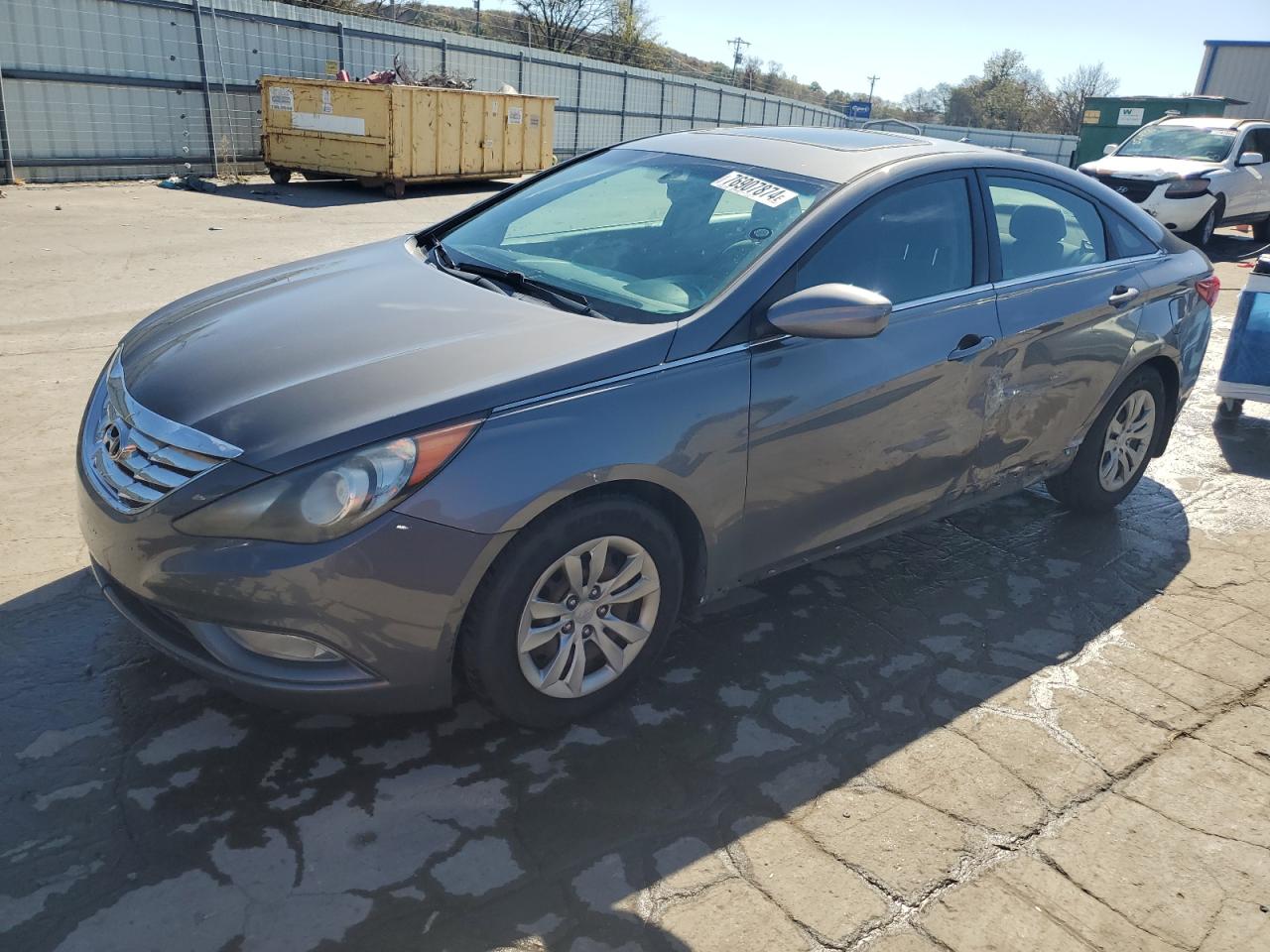 Lot #2926277436 2012 HYUNDAI SONATA GLS